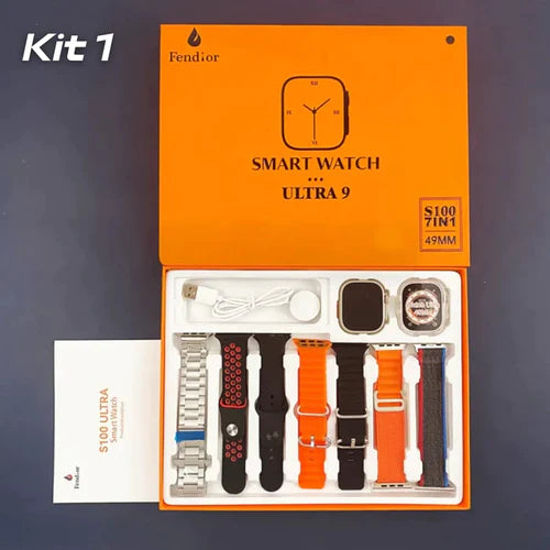 Ultra 9 Novo Smartwatch Relógio Inteligente 7 Em 1