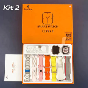Ultra 9 Novo Smartwatch Relógio Inteligente 7 Em 1