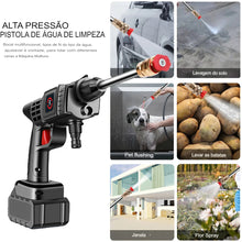 Carregar imagem no visualizador da galeria, Pistola de Alta Pressão de Água 200w  sem Fio
