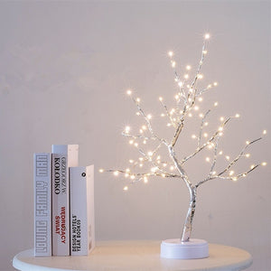 Árvore decorativa luzes de led