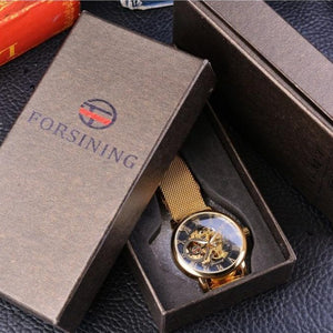 Relógio Forsining Mecânico Luxo
