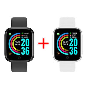 2 relógios Y68 Smart Watch Fitness