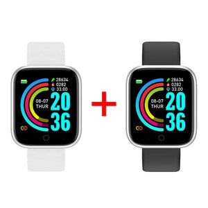 2 relógios Y68 Smart Watch Fitness