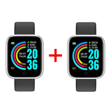 Carregar imagem no visualizador da galeria, 2 relógios Y68 Smart Watch Fitness
